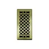 Ventilación de Alta Venta en Amazon Rejilla de Ventilación Victoria/Rejilla Metálica para Piso/Rejilla Decorativa para Piso