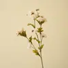 Nueva Flor Artificial de Crisantemo Pequeño de Múltiples Cabezas Estilo Chino Rama Única Flor de Tela de Seda Arreglo de Flores Artificiales de Gama Alta Ramo Suave