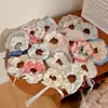 Scrunchie Quadrado Retro Preguiçoso Estilo Francês para Mulheres, Versátil Menina Fresca Acessório de Cabelo para Rabo de Cavalo Alto Scrunchie