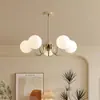 Lámpara Colgante para Sala de Estar Simple Bauhaus Frijol Mágico Diseñador Pasillo Luz Principal 6 Años Nueva Segunda Mano Estilo Crema