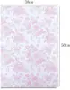 Papel de Regalo Floral Retro Europeo Papel Kraft Engrosado Papel de Regalo Floral Artístico Hecho a Mano Papel de Regalo Floral