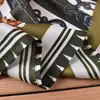Bufanda Triangular de Sarja Estampada con Patrón Paisley para Mujer, Bufanda de Moda de Alta Gama, Suministro Directo de Fábrica