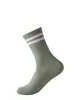Calcetines Rayados para Mujer, de Media Pantorrilla, Primavera y Otoño, Versátiles, Antideslizantes, Invisibles, de Dos Rayas, Calcetines Deportivos Casuales, Comercio Exterior Transfronterizo