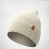 Amazon Más Vendido Transfronterizo Sombrero de Punto Otoño e Invierno con Etiqueta Personalizada, Moda con Visera Curva, Sombrero de Lana para Exteriores con Visera Grande