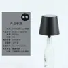 Lámpara atmosférica simple lámpara decorativa de botella de vino lámpara de mesita de noche de dormitorio táctil de tres colores regulable lámpara de mesa de pie alto luz nocturna de cafetería