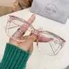 Gafas de Prescripción Fotocromáticas Cuadradas Marrones Ultra Ligeras de Moda para Mujer, Montura Transparente, Alto Valor Estético, Adelgazantes, Lentes Lisas
