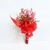Mini Flor Seca Fresca Flor Imortal Corsage Noivo Noiva Festa de Casamento Vestido Corsage de Formatura Acessórios Decoração