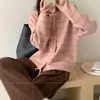 Cárdigan de punto a rayas estilo Chanel francés para mujer, otoño e invierno, holgado, suave, glutinoso, para exterior, cuello redondo, suéter estilo occidental retro