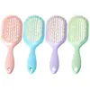 Peine Masajeador de Patrón de Cuadrícula Cuadrada Transfronterizo para Cabello Húmedo y Seco Peine Alisador Color Perlado Sin Nudos Huiyun Nuevo Producto