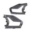 Yubo - Adecuado para Ford Mondeo Fusion 2019-2020 Marco de Luz Antiniebla para Parachoques Delantero Negro Ks7Z-17B614-Cc