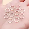 Anel de Conexão Multi-Cor Multi-Especificação de Cobre Círculo Geométrico Anel Fechado Pingente Brincos DIY Feitos à Mão Acessórios de Joia para Orelha