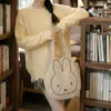Bolsa Tote de Gran Capacidad Estilo Perezoso de Invierno para Mujer 2025 Nuevo Lindo Bolso de Mano de Conejo Bolsa de Hombro