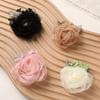 Super temperamento de fada suave malha frisada rosas DIY acessórios de cabelo artesanais corsage acessórios de roupas acessórios