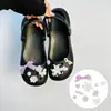 Nuevo Estilo Mismo Estilo Xiaohongshu Flor Lazo Decoración de Zapato DIY Desmontable Hebilla Decoración de Zapato Crocs