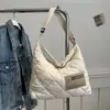 Bolso tote casual de rombos para mujer 2024 nuevo otoño e invierno moderno estilo occidental bandolera gran capacidad bolsa para trabajadora de oficina