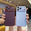 Funda Suave TPU Patrón de Ola Ventana Grande para Teléfono Adecuada para iPhone 18 Pro Max, Anti-Caídas, Diseño Simple, 17 Protección