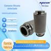 Cartucho de Filtro de Malha Sinterizada Saya Filtro Cartucho de Filtro de Óleo Hidráulico Lubrificante Interface Rosqueada Cartucho de Filtro Sinterizado Cilíndrico
