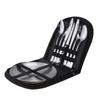 Juego de Cubiertos de Acero Inoxidable con Plato, Cuchillo, Tenedor, Cuchara, Plato Redondo, Abrebotellas, Bolsa de Almacenamiento, Camping, Estilo Occidental, Acero Inoxidable 410