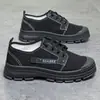 Nuevos zapatos de protección laboral 2026 para sitios de construcción, zapatos de alta caña tipo "liberación", zapatos de baja caña para granja, zapatos de protección para el trabajo para hombres