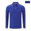 Polos de Manga Larga con Cuello y Logo Impreso Personalizado, Uniformes para Grupos de Compra Corporativa, Ropa de Trabajo, Camisas Culturales, Camisas Publicitarias, Hecho a Medida