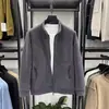 Nuevo Cardigan de Polar Versátil Popular de Temperamento Simple Japonés Chaqueta de Moda Harajuku Artística Trendy Perezosa