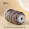 Hilo de Algodón Retorcido a Mano con Degradado de Cielo Estrellado, Cuerda Resistente al Desgaste para Manualidades, Bisutería, Cuerda para Tejer Hecha a Mano DIY, Pulsera, Collar