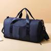 Bolsa de ginástica separada para seco e molhado, bolsa de viagem de grande capacidade, bolsa de ioga Lulu, bolsa de natação leve para mulheres, logotipo para impressão