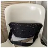 Bolso de Pecho para Mujer con Acabado de Alta Gama, Nuevo Bolso Tipo Dumpling de Moda 2026, Bolso Cruzado Versátil Casual con Patrón de Estrellas, Riñonera para Deportes al Aire Libre