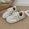 Zapatillas de entrenamiento retro alemanas para mujer, nueva moda otoño 2026, zapatos planos con lazo, velcro y cordones, zapatillas para ir al trabajo