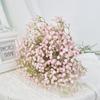 Si Zhe 108 Cabezas, Gipsofila Simulada, Flores de Plástico, Flores Artesanales, Aromaterapia con Flores, Flores de Mano, Flores Artificiales