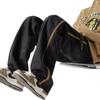 Jeans Masculino Primavera Design Sense Nicho Estilo Americano High Street Calça Wide Leg Marca de Moda Retro Lavado Reta Casual