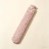 Bolsa de agua caliente larga para llenar con agua tibia, calentador de manos para niña, almohadilla térmica para el estómago, pies calientes, cubierta de tela de felpa larga linda, segura