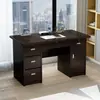 Venda Direta de Fábrica Mesa de Escritório Simples Mesa de Estudo Minimalista Moderna Escritório com Trava de Gaveta Mesa de Computador para Uma Pessoa 1.2m