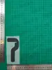 25-26Ad Casa Coleção Preta Tamanho Adulto A+ Número da Camisa Letra Adesivos de Transferência Térmica para Camisas