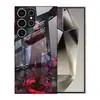 Funda Adecuada para Teléfono Móvil Samsung S24 S26Ultra Spell A16 Funda de Vidrio Anime Borde Suave S23 Funda Protectora Negra A70