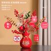 Fruta da sorte de frutas vermelhas flor artificial flor artificial decoração flor de decoração para sala de jantar mesa de jantar flor de Ano Novo decoração de casa decoração de buquê