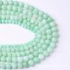 Chalcedony verde anjo otimizado contas soltas atacado DIY pulseira tecida à mão acessórios para colar contas espaçadoras