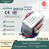 Transformador de isolamento de potência de baixa frequência 5W10W20W 220V para 12V24V9V AC simples e duplo todo em cobre em estoque