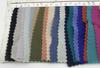 En Stock 60 Piezas Tela de Rayón Arrugado para Camisas y Vestidos de Moda Primavera y Verano, Tela de Algodón Artificial, Ropa de Viscosa, Color Liso