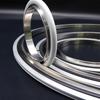 Venta directa de fábrica de anillos de sellado de caucho fluorado, abrazadera de acero inoxidable 304, soporte de vacío, junta tórica resistente al desgaste, anillo de goma