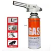 Fogareiro Portátil Tanque de Gás Butano Lança-chamas Outdoor Pistola Pistola Queimador de Cabelo Doméstico Portátil Lança-chamas Gás Queimador de Pelo de Porco