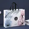 Bolsas Tote de Tecido Não Tecido Laminado, Bolsas Tote Personalizadas para Lojas de Roupas, Embalagens para Compras no Atacado, Bolsas Tote com Logo Impressível