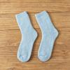 Calcetines Gruesos de Lana Enormes para Mujer Calcetines Gruesos Forrados de Polar para Mujer Calcetines de Toalla de Invierno para Mujer Medias de Tubo Medio Calcetines Calientes de Terciopelo de Rizo