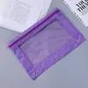 Bolsa para Archivos de Tres Agujeros Estuche para Lápices Tela Oxford Anilla con Ojillo Carpeta de Anillas Oficina B5 Bolsa para Papelería Estuche de Gran Capacidad Bolsa de Almacenamiento