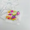 Partículas de Slime de Argila Macia Miniatura Decorativas de Coração Floco de Neve Enchimento DIY para Crianças Joias Quebradas