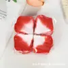 Embalagem de 4 camadas de pétalas de rosa artificiais feitas de tecido não tecido, pétalas falsas para casamento, decoração de quarto de noiva e decorações de confissão