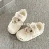 Zapatos de Algodón para Entrenamiento Alemán de Estudiante con Terciopelo Cálido Plus para Mujer 2026 Nuevo Estilo Caliente Zapatos Birkenstock de Invierno Suela Gruesa Zapatos Blancos Zapatos de Tabla
