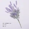 Ramo de Lavanda Simulada, Material PE de Alta Simulación, Decoración para Interiores y Exteriores, Adornos de Flores de Plástico de Fábrica Directa