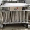 Barandilla de caballo de hierro de acero inoxidable, valla protectora para construcción, valla de seguridad vial, valla de aislamiento móvil para gran centro comercial y metro.