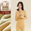 Venta de liquidación: Capa base térmica para mujer, top de hilo cálido para otoño, engrosado para otoño e invierno, top interior ajustado para mujer